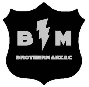 (508) Brothermaniac Badge Logo